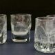 Four whisky glasses