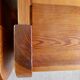 Pair of solid pine bedside tables