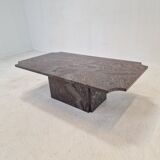 Granite coffee table, 1980s