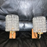 Pair of wall sconces year 70