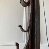 Lampadaire fer forgé art populaire