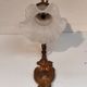 Art Nouveau wall art deco lampshades day tulip pressed glass brass rising
