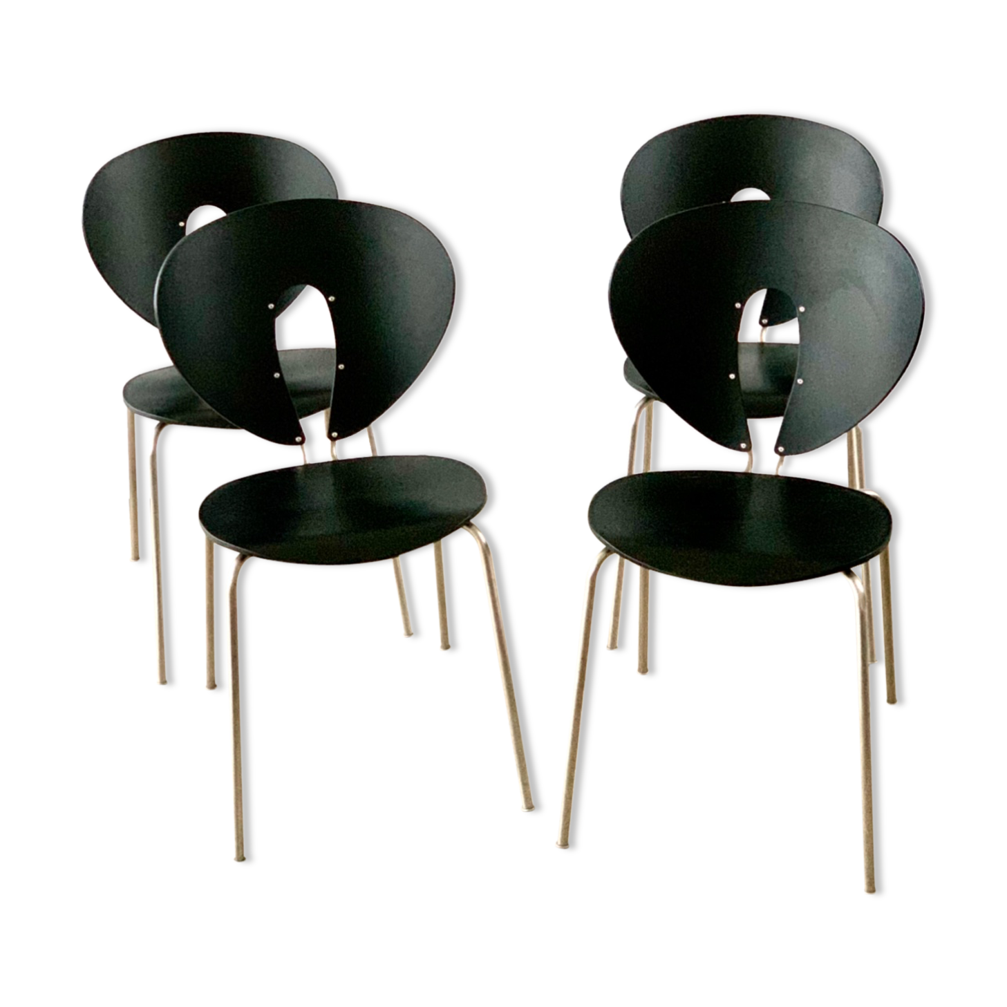 Set of 4 Globus chairs