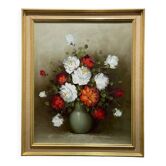 Still Life A Vase with Roses