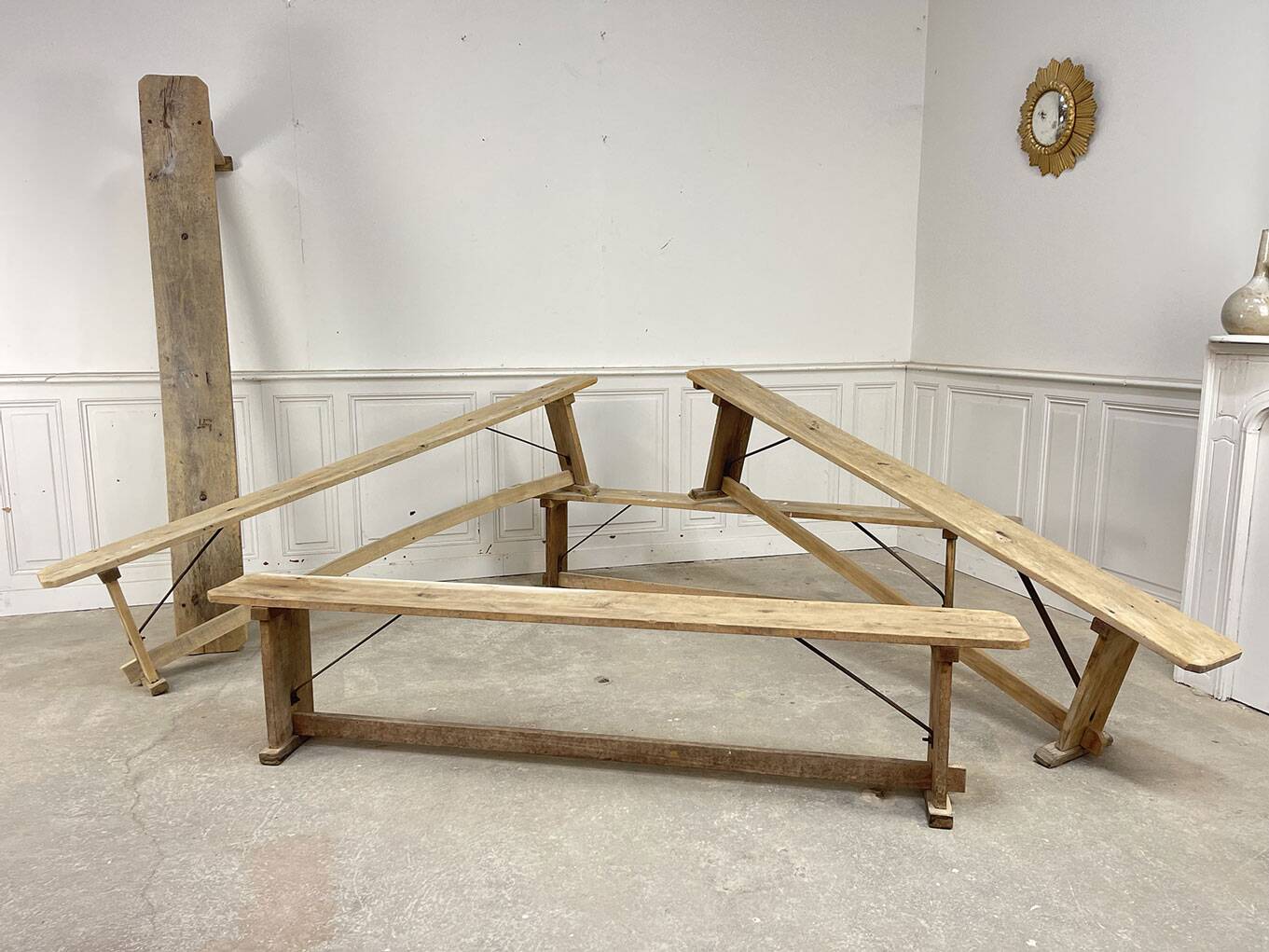 Bench 1930 in solid beech