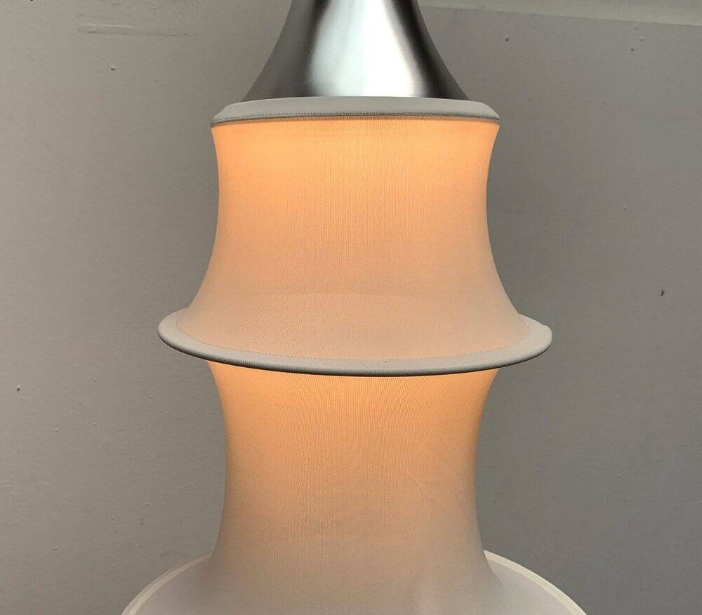 Falkland suspension lamp model by Bruno Munari for Danese Milano.