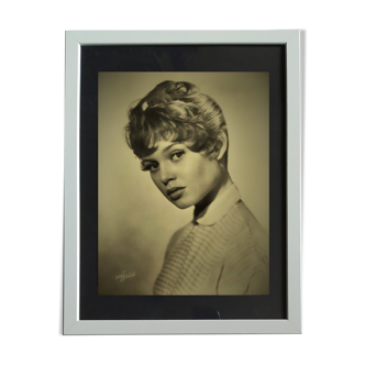 Original photograph of " Brigitte Bardot" from 1954 "Harcourt"