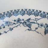 Assiette terre de fer H.B et Cie