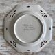 Antique plate with hand-painted floral decoration - Farandol - 29 cm - pink