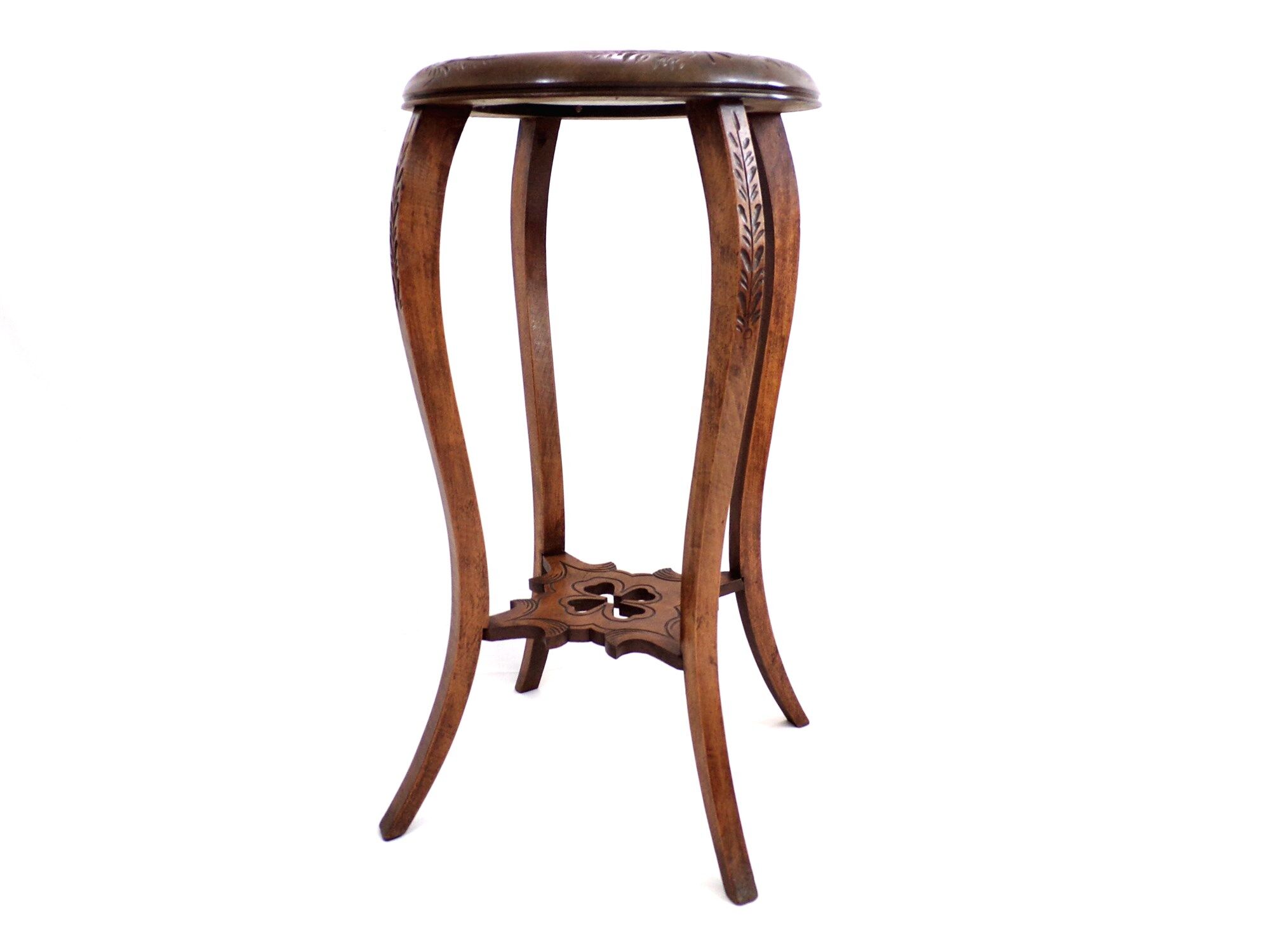 Side table with marble