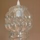 Baladeuse cloche en verre bullé vintage années 60-70