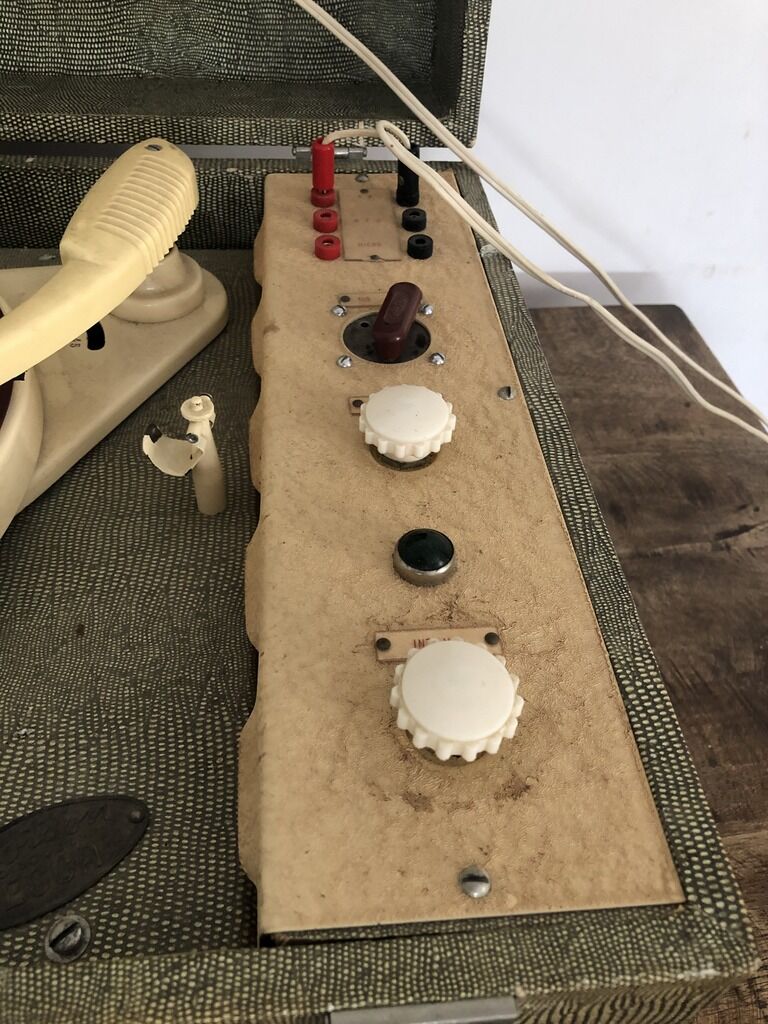 Vintage disc turntable