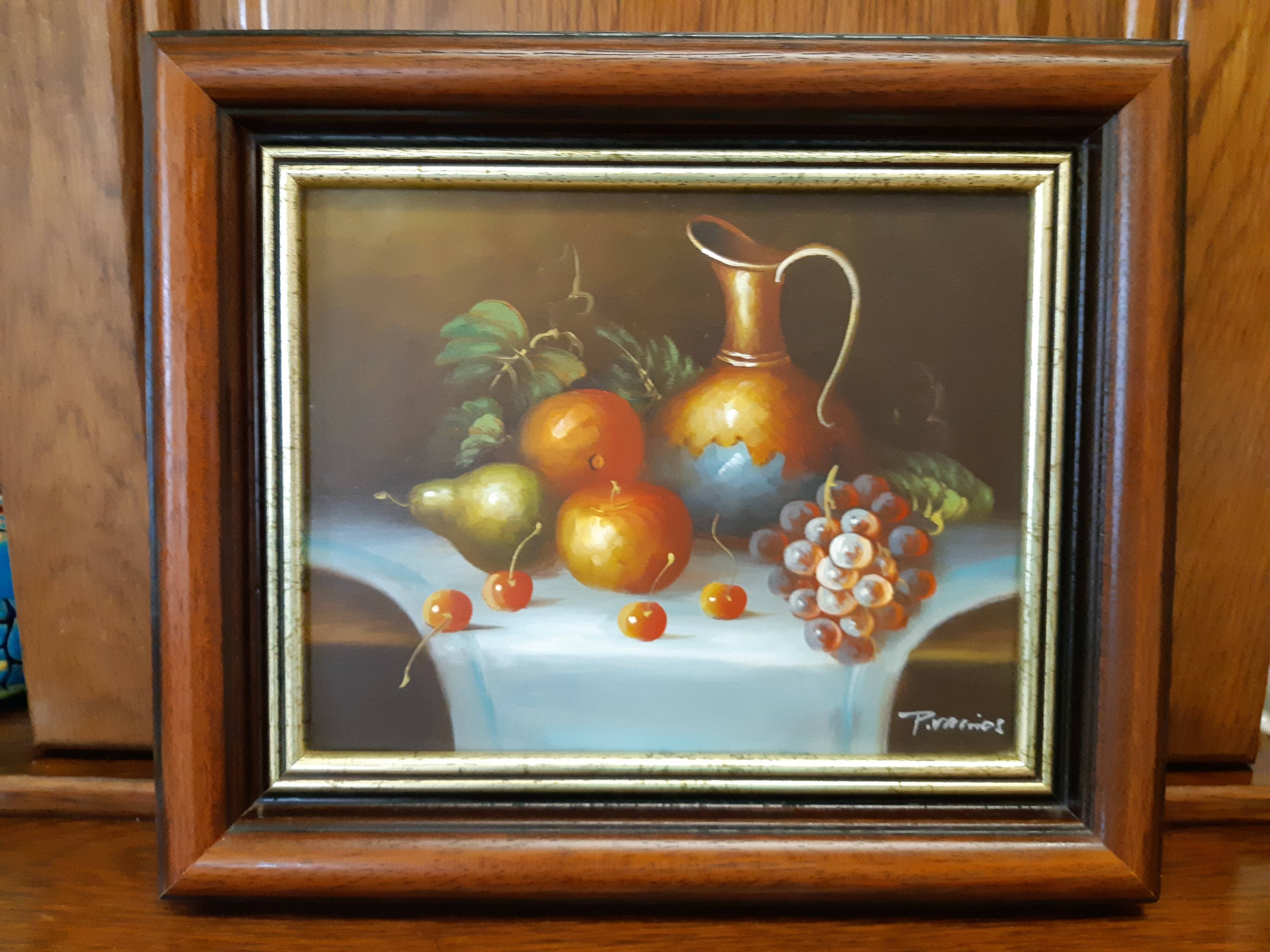 Vainet - Still life oil on canvas