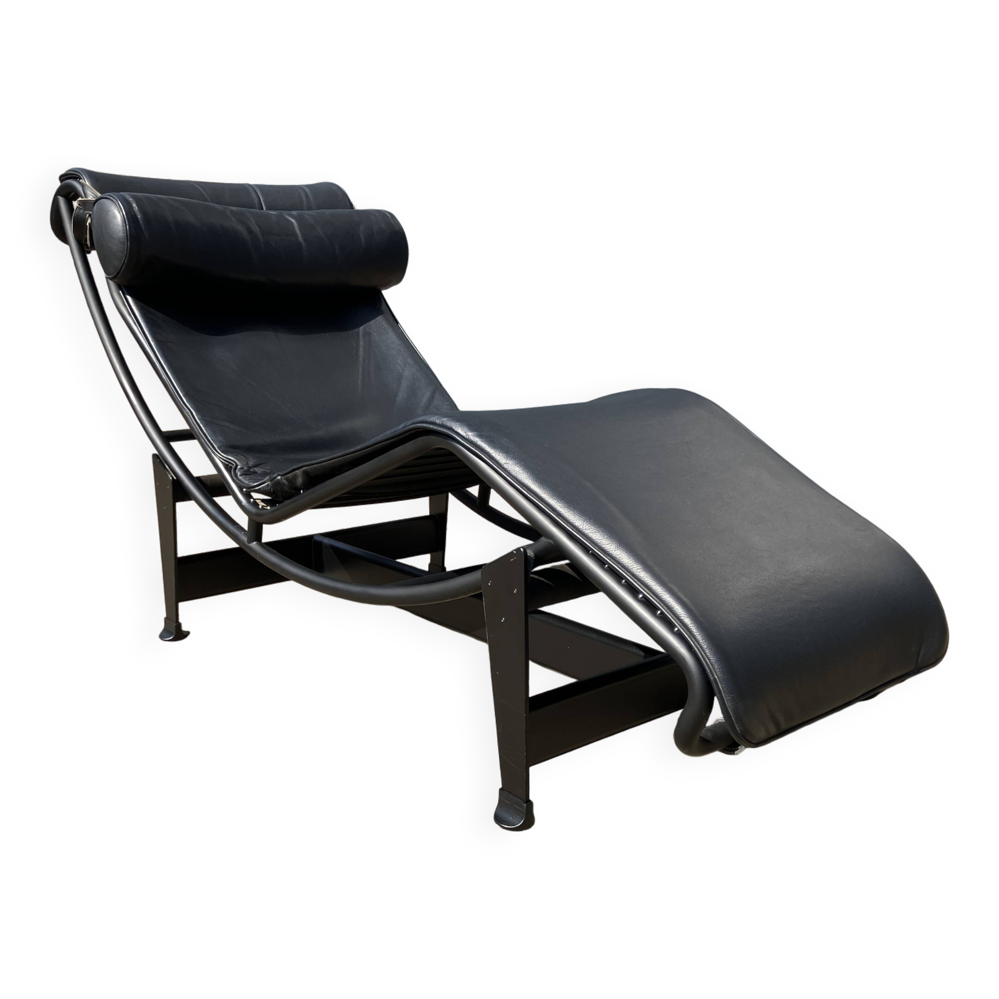 Originele Cassina Le Corbusier Lc4 Black on Black, Bijna als new!