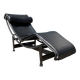 Originele Cassina Le Corbusier Lc4 Black on Black, Bijna als new!