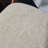 A set of four vintage teak dining chairs
