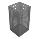 Corbeille à papier par Josef Hoffmann pour Bieffeplast, 1980