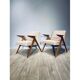 Paire de fauteuils vintage Bunny de J. Chierowski 1960