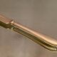 Paper cutter, letter opener in English silver metal Louis XV style