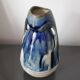 Glazed ceramic vase