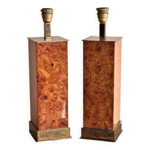 Paire de Lampe Loupe