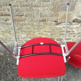 Set of 4 DSC 106 chairs by Giancarlo Piretti for Castelli