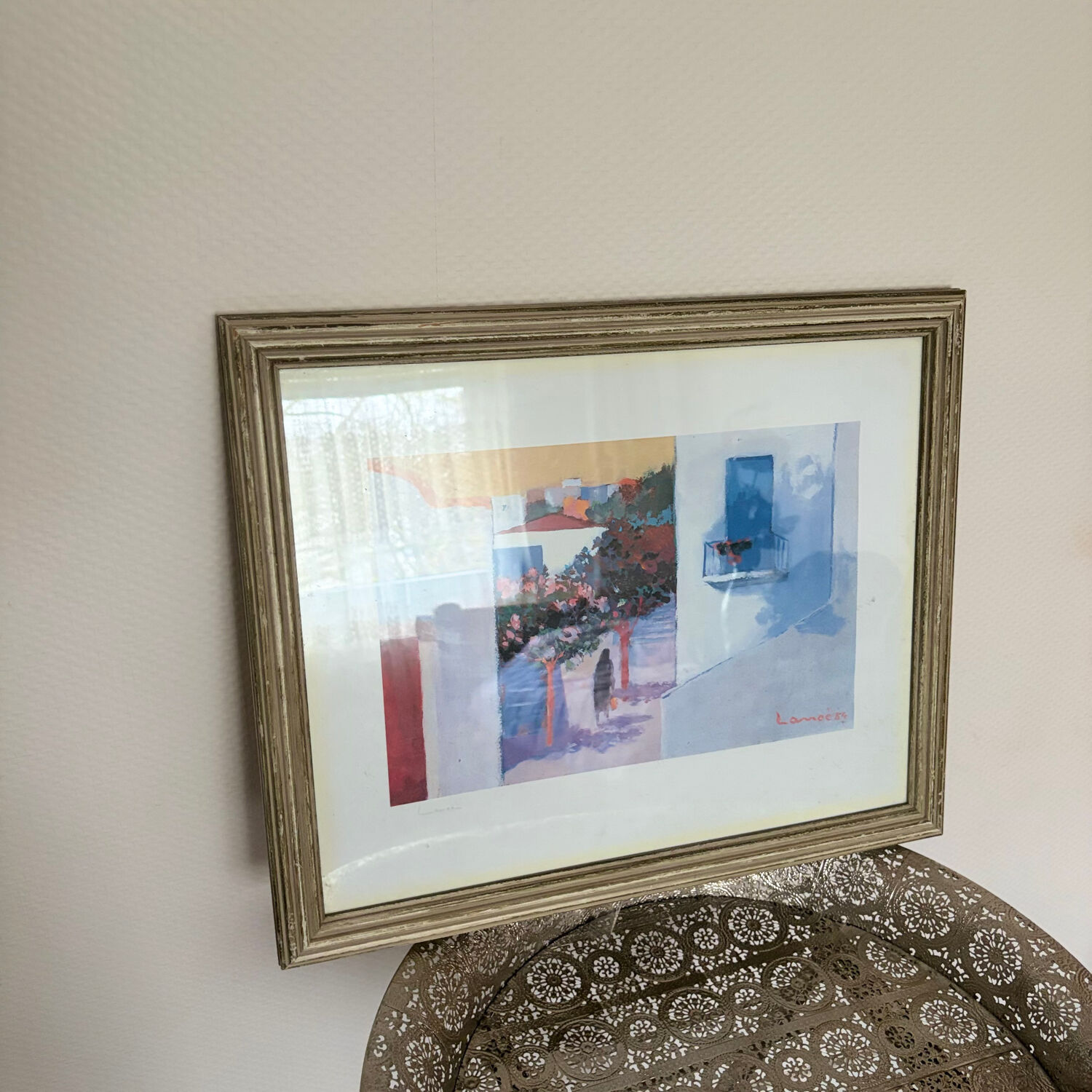 Tableau Alphonse Lanoë – Signed Lanoë 84 – Original – Unique style – Pr