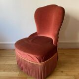 Pink toad chair