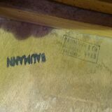 Suite of 6 bistro chairs signed "baumann"