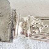 Set of 11 vintage knives, steel blades and silver handles