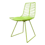 ARPER Leaf sled chair in green
