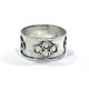 Silver towel ring