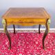 French Louis XV style table with bronze mounts