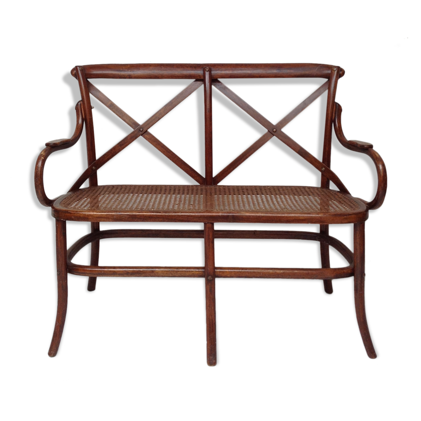 Wood bench and canning