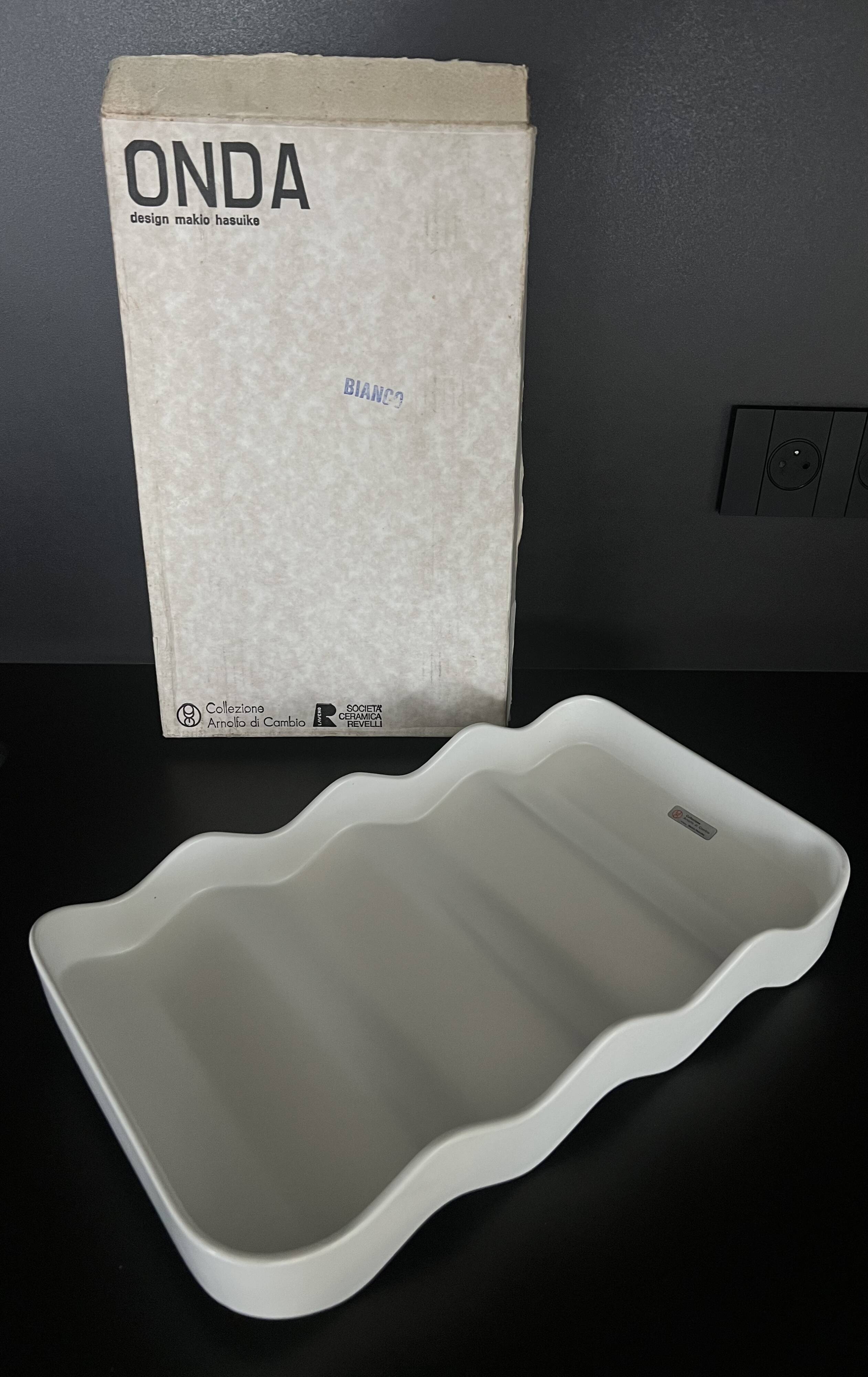 Onda tray by Makio Hasuike for Revelli, Italy, 1970s