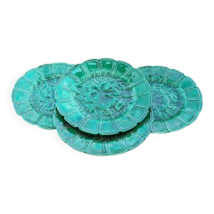 4 assiettes sarreguemines