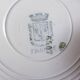 4 assiettes creuses vintage de St Amand 220628