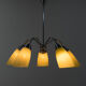 Mid-century 5-flamming chandelier, 1950s