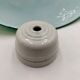 Lot de 3 opalines vertes anciennes
