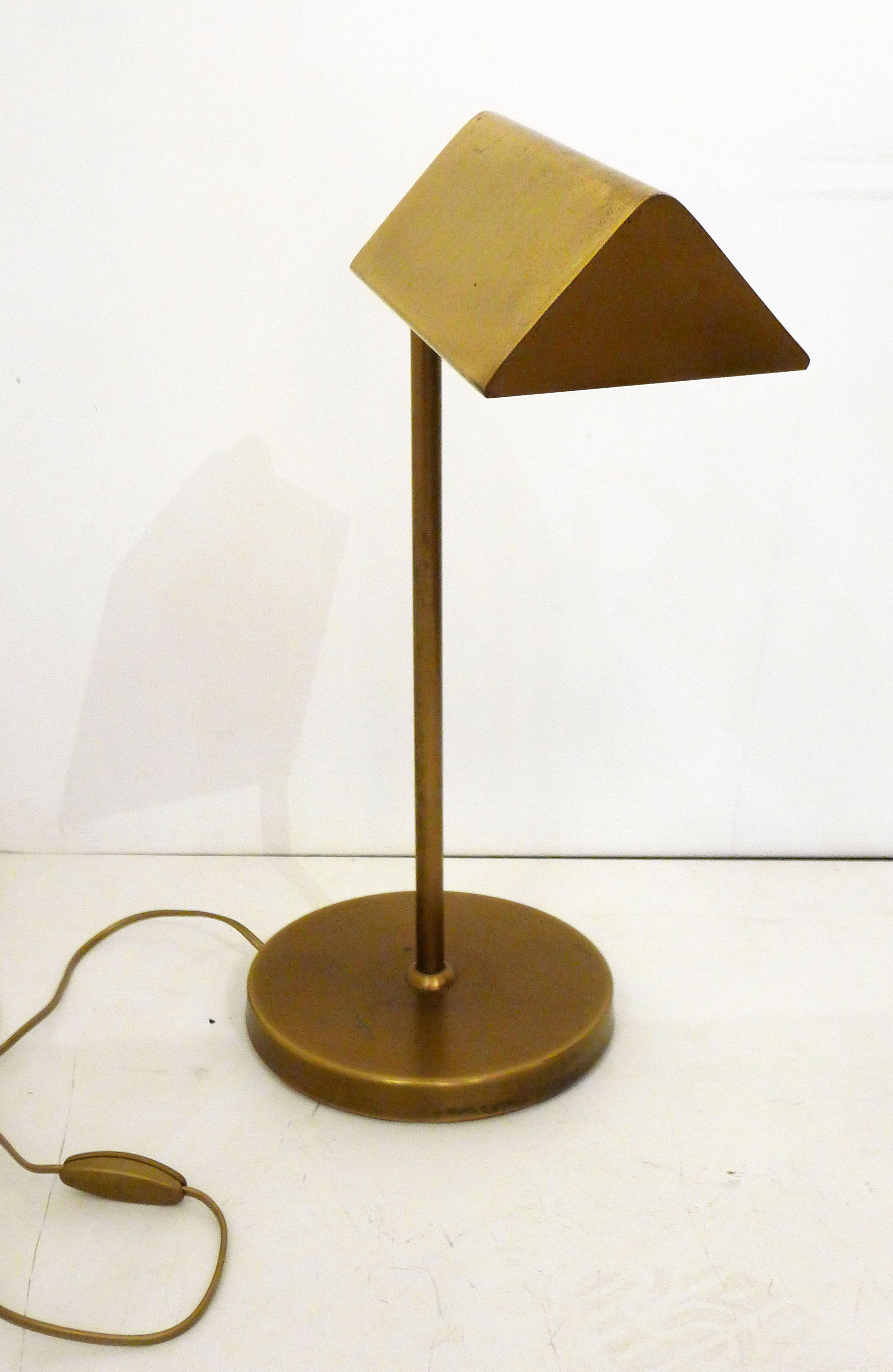 Lampe dorée