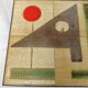 Side table in earthenware signed by Jacques Lignier, Vallauris, 1960