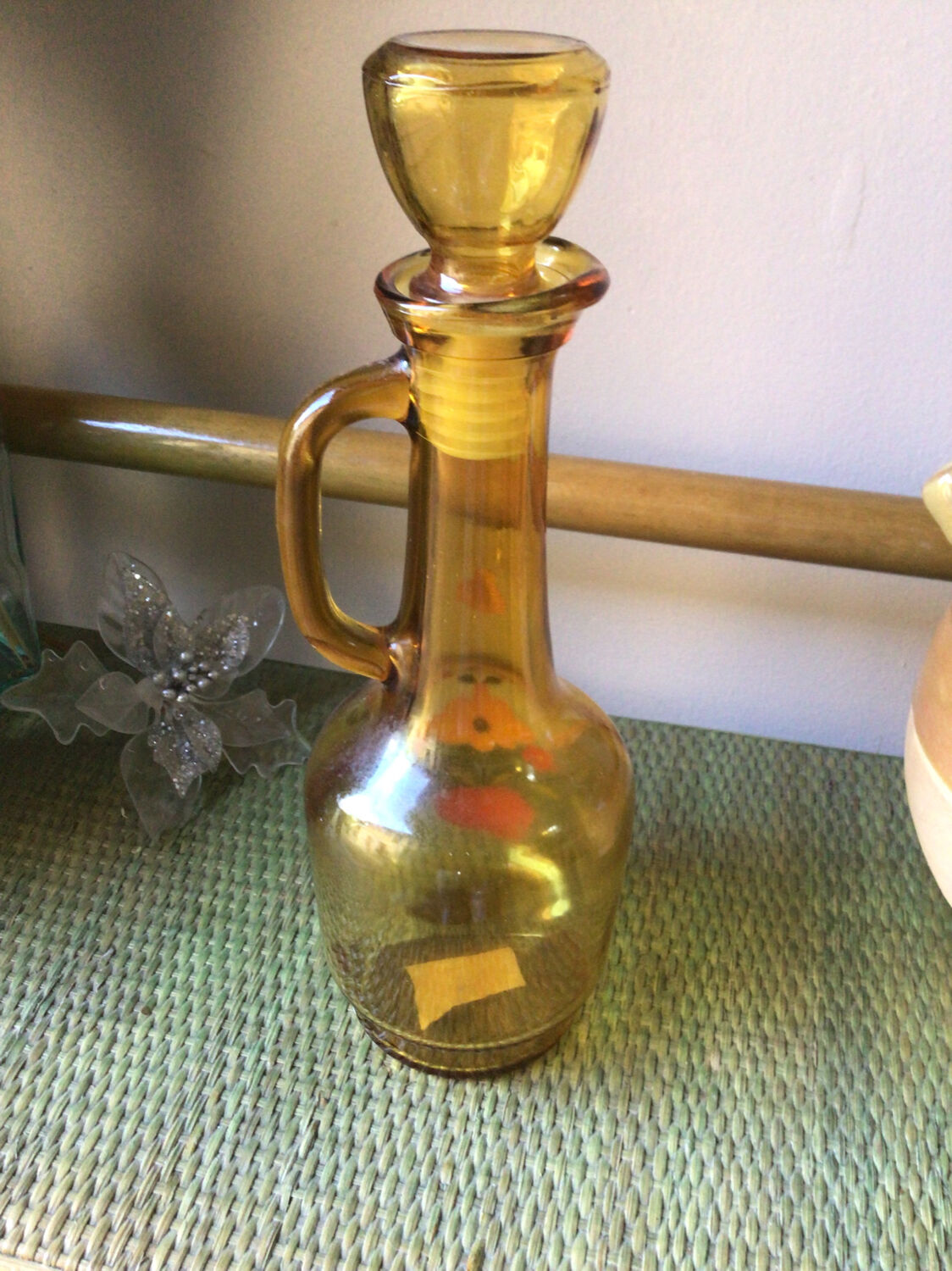 Amber Italian carafe
