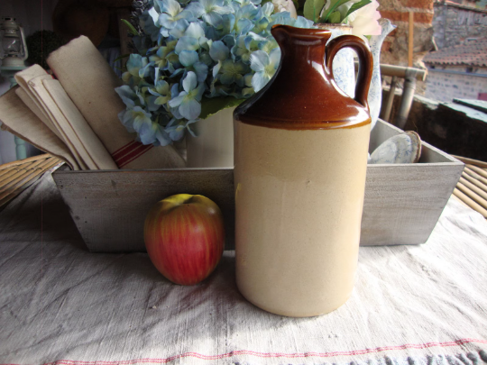 Ceramic bottle, vintage