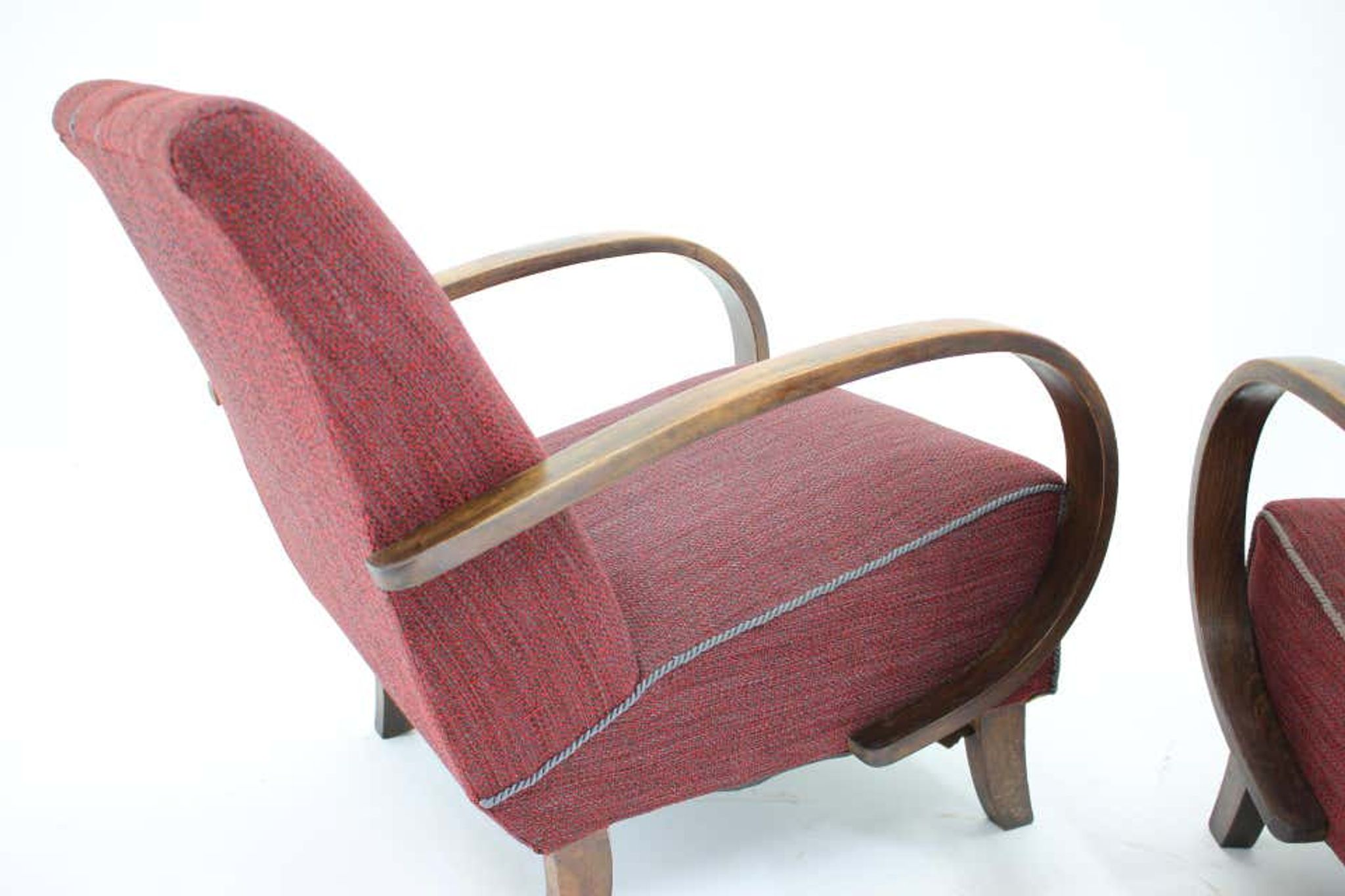 Pair of armchairs Designed by Jindrich Halabala, 1950s