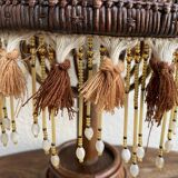 Vintage rattan lamp