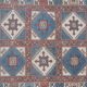Vintage Turkish Oushak rug 143x213 cm