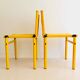 Chairs "Mastro" by Afra and Tobia Scarpa for Molteni, Italy 80s