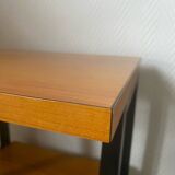 Industrial style metal bedside table