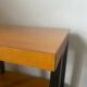 Industrial style metal bedside table