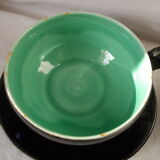 Set vintage saucer cups